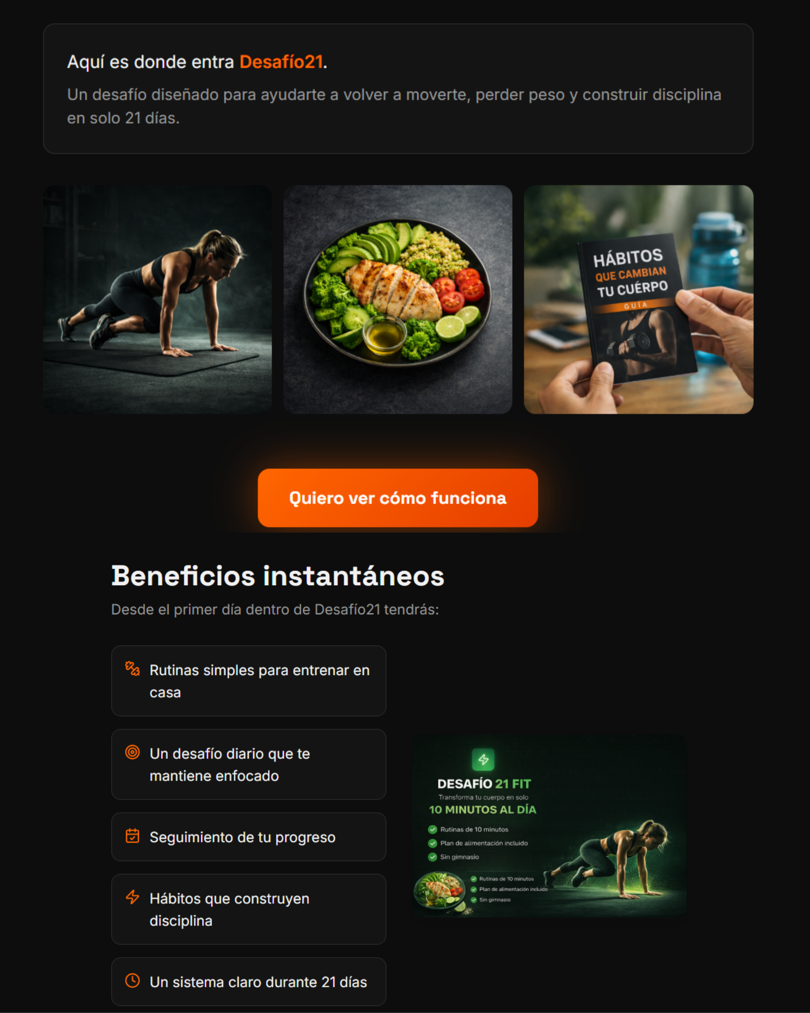 “Bajá hasta 7 kg en 21 días sin dietas extremas”